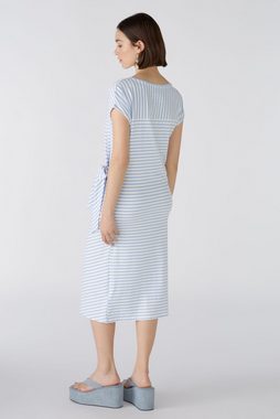 Oui Sommerkleid Jerseykleid elastische Modal- Baumwollmischung