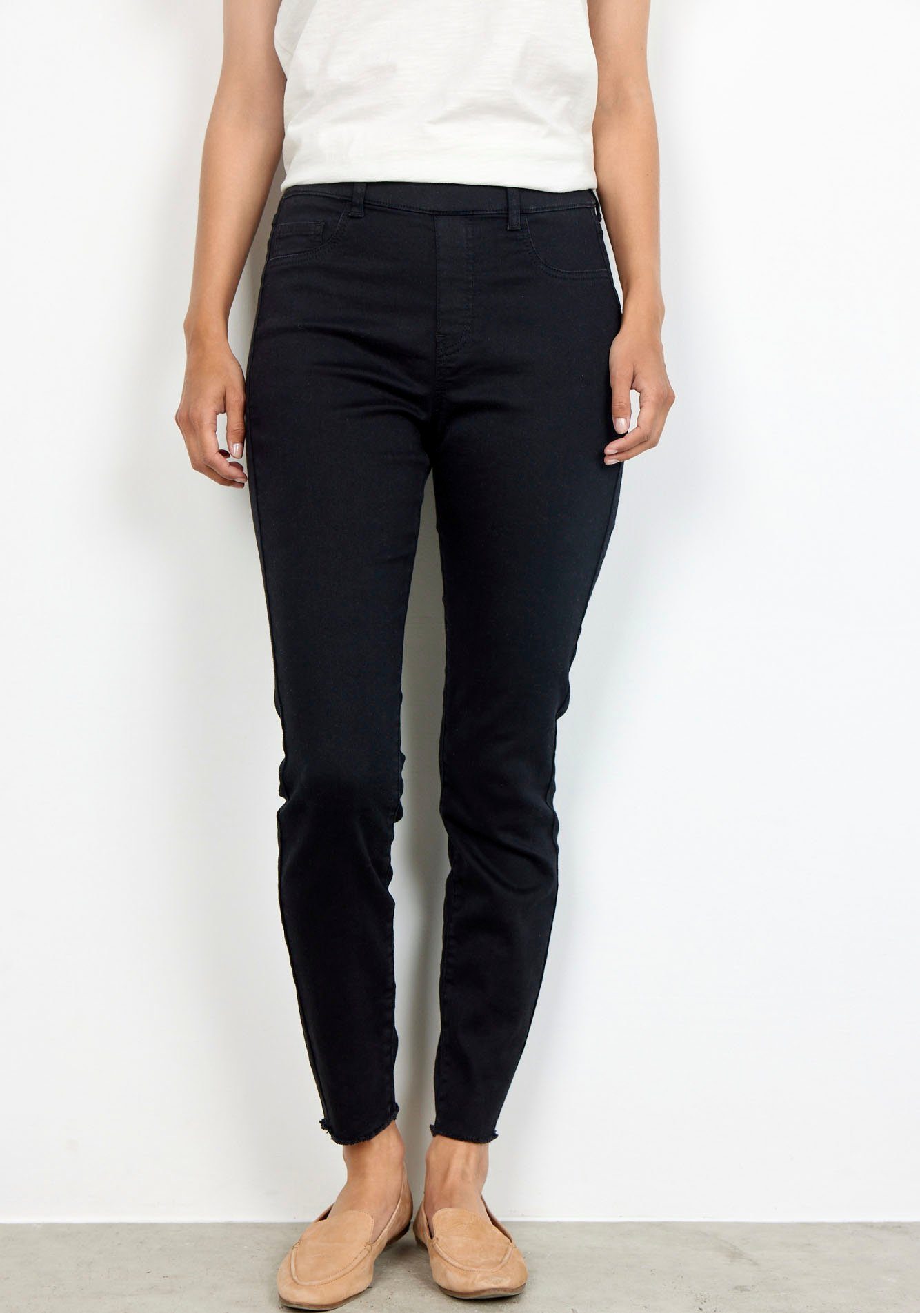 soyaconcept 7/8-Jeggings SC-NADIRA 1-B mit Stretch 9999 BLACK