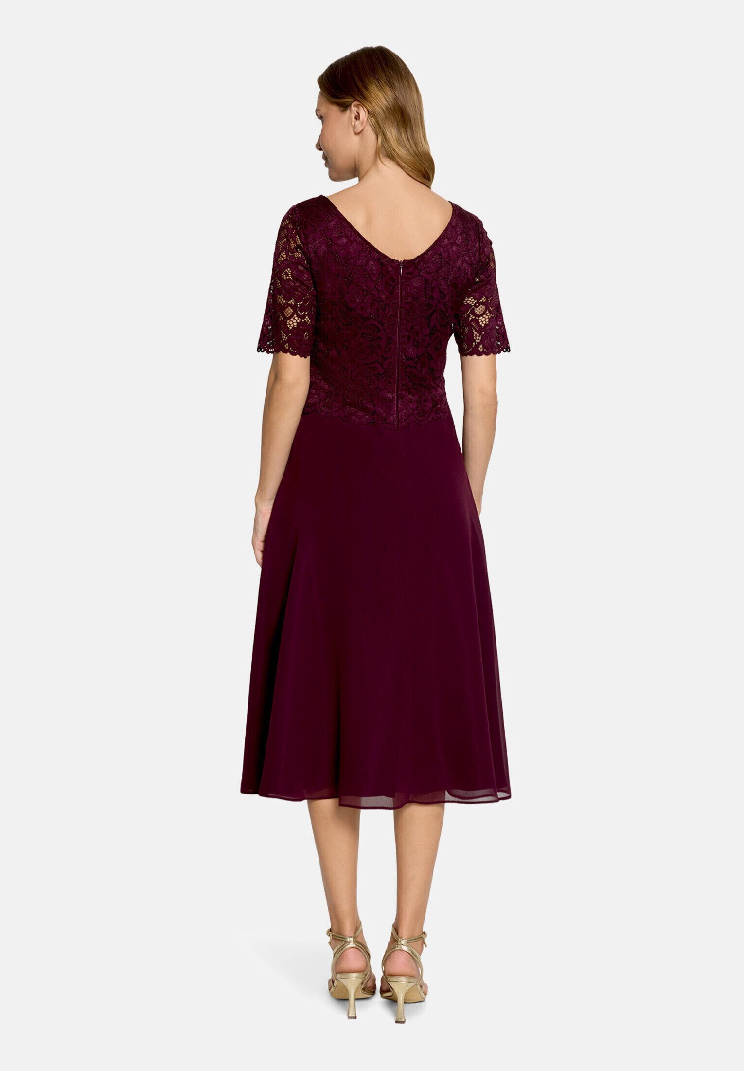 Vera Mont Cocktailkleid Damen mit Spitze Spitze