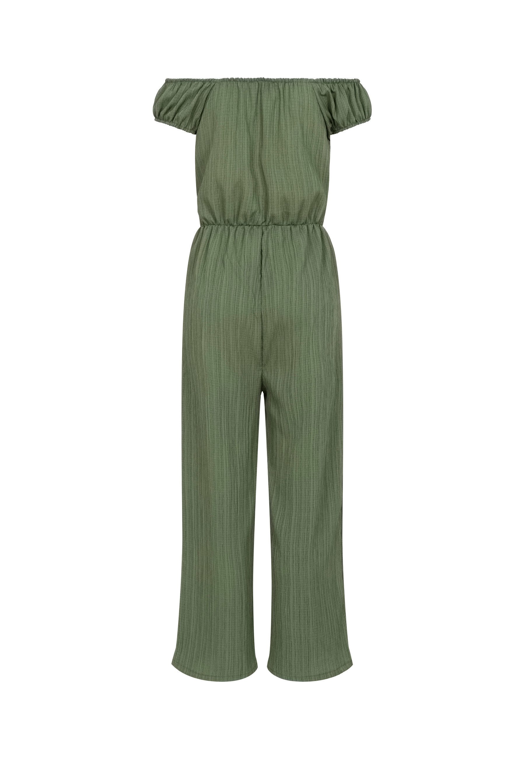 CLOUD 5IVE Jumpsuit CLOUD 5IVE Offshoulder Maxi Jumpsuit (1-tlg)