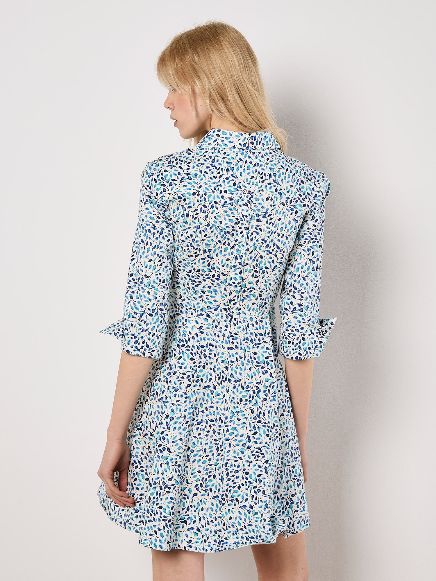 Apricot Minikleid Popeline-Kleid, (2-tlg) mit Gürtel günstig online kaufen