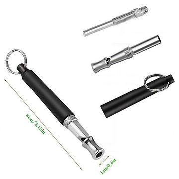 Lubgitsr Hundepfeife Hundepfeife Whistle für Hundeausbildung, Hundepfeife mit Lanyard, (1-St)