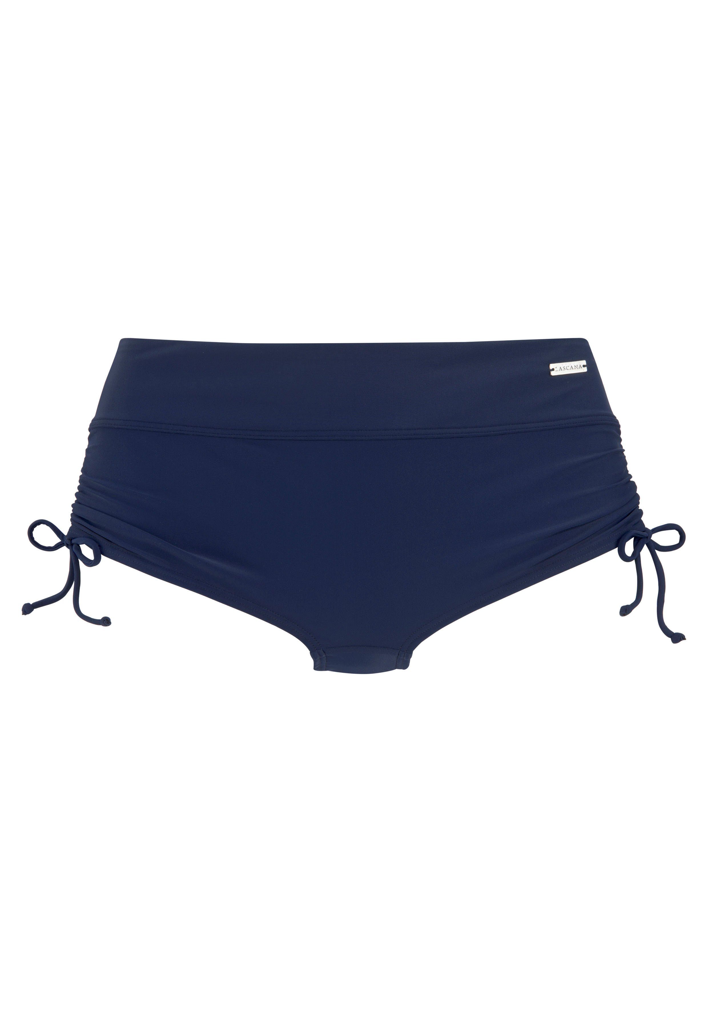 LASCANA Bikini-Hotpants mit seitlicher Raffung günstig online kaufen