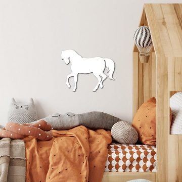 Namofactur LED Dekolicht Nachtlicht 'Pferd' Wandlampe aus Holz, Nachtlichtfunktion, LED fest integriert, warmweiß, Wand Deko Lampe Kinderzimmer