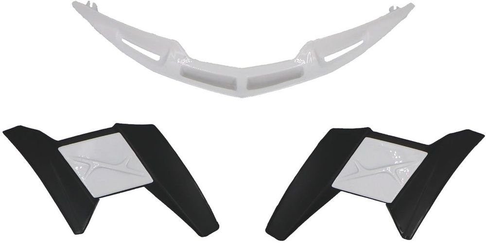 Motorradhelm Belüftungsset + Spoiler GM 670