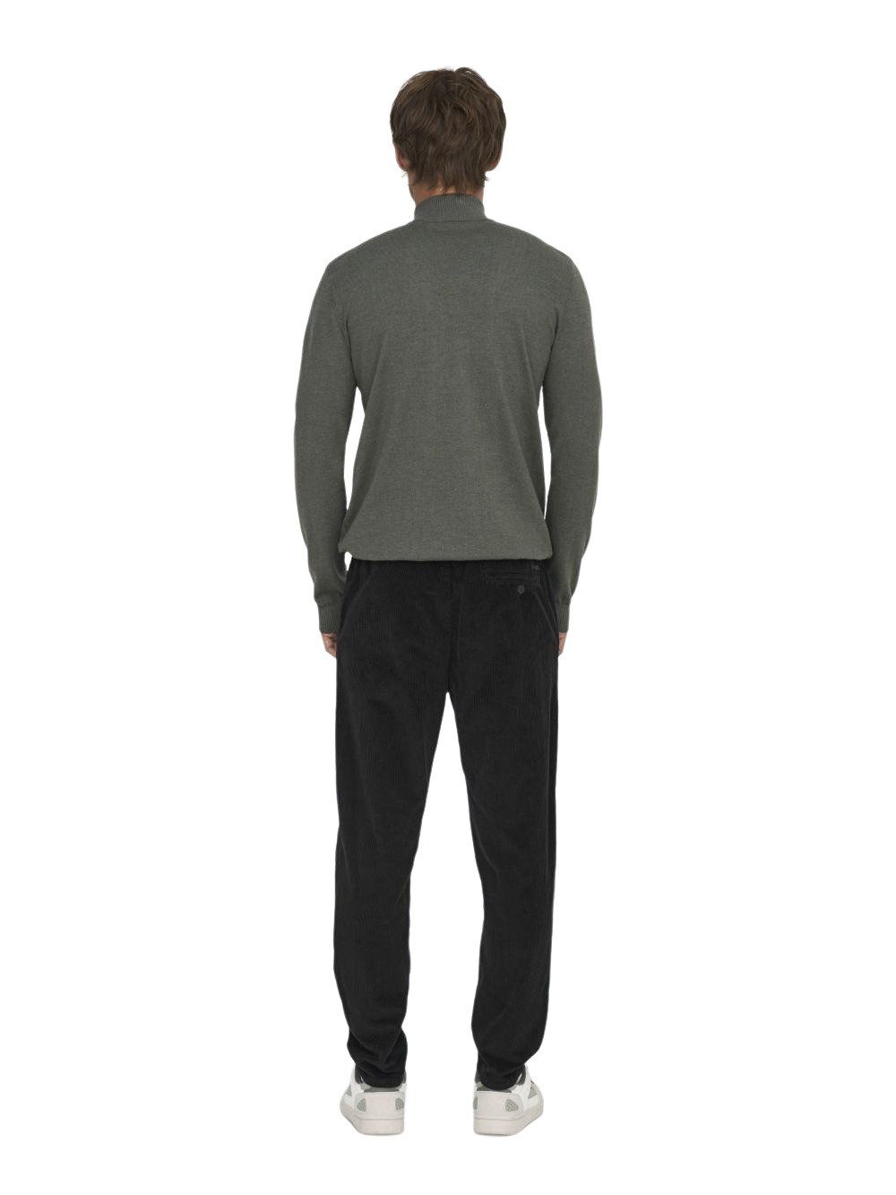 ONLY & SONS Sweathose ONSLINUS TAP CORDUROY 0185 PANT aus Baumwollmix – Bild 3 von 5