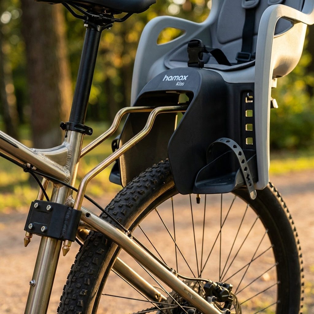 Hamax Fahrradkinderanhänger Haltebügel HAMAX Kiss/Sleepy/Smiley extra hoch für kleine Rahmen 60307