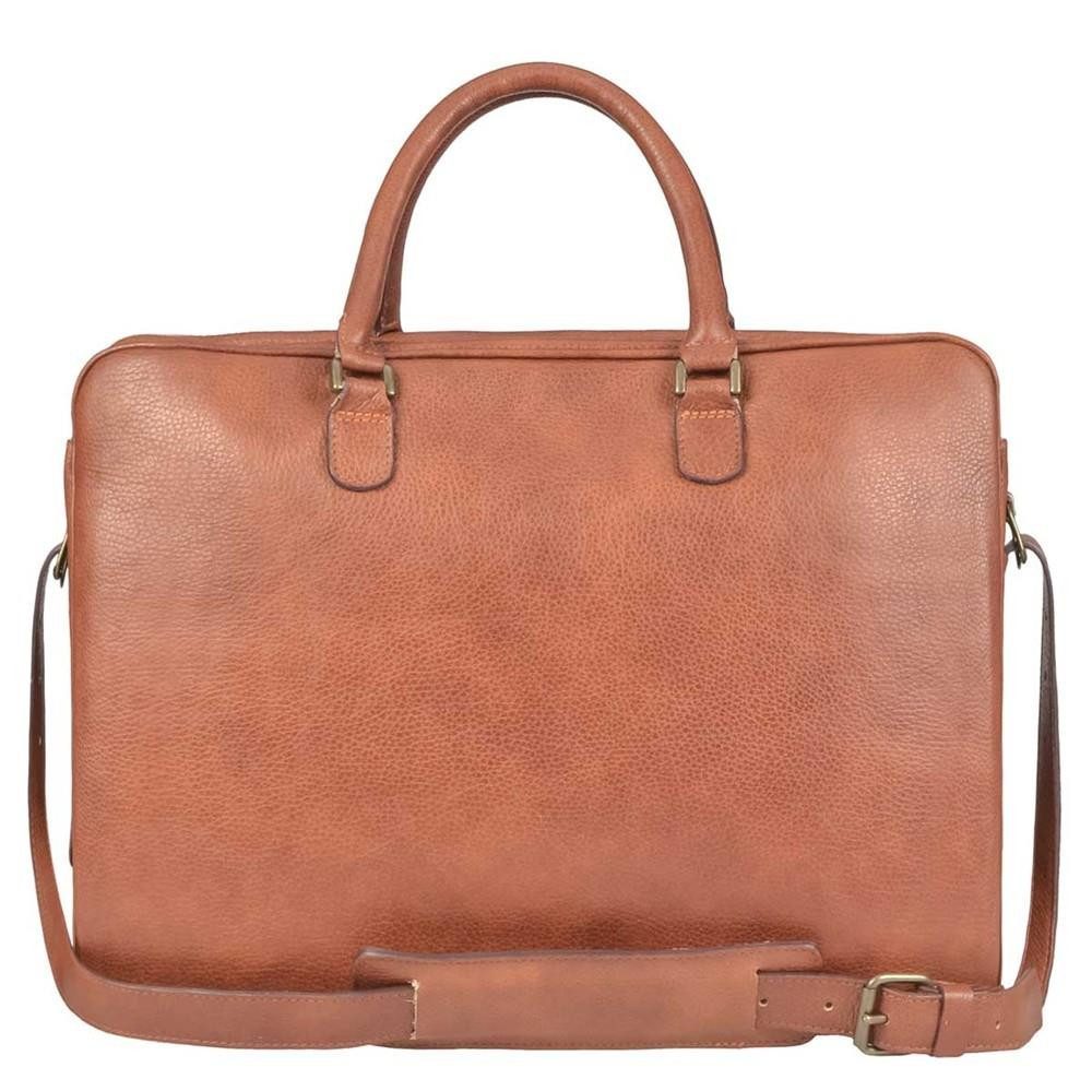 Ruitertassen Aktentasche "Soft" Businesstasche Leder 44x33x19cm mit 3-Fächern, Businesstasche, Schultasche Lehrertasche 44cm, 3 Fächer