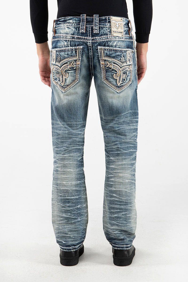 Rock Revival Straight-Jeans