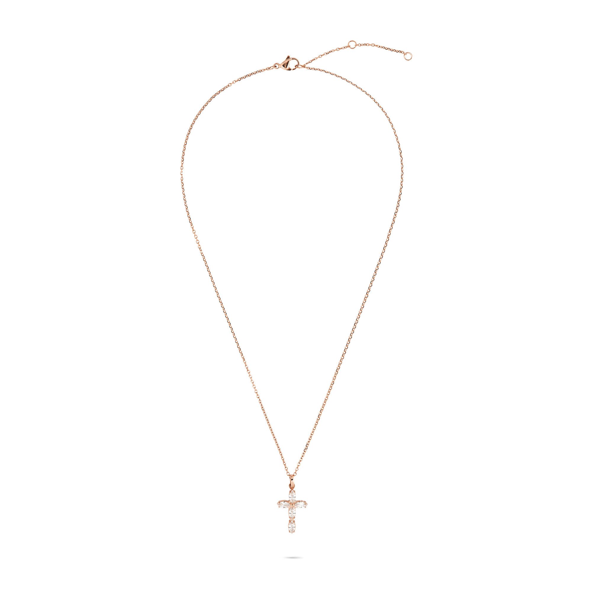 Tamaris Kette mit Anhänger Cross, Kreuz