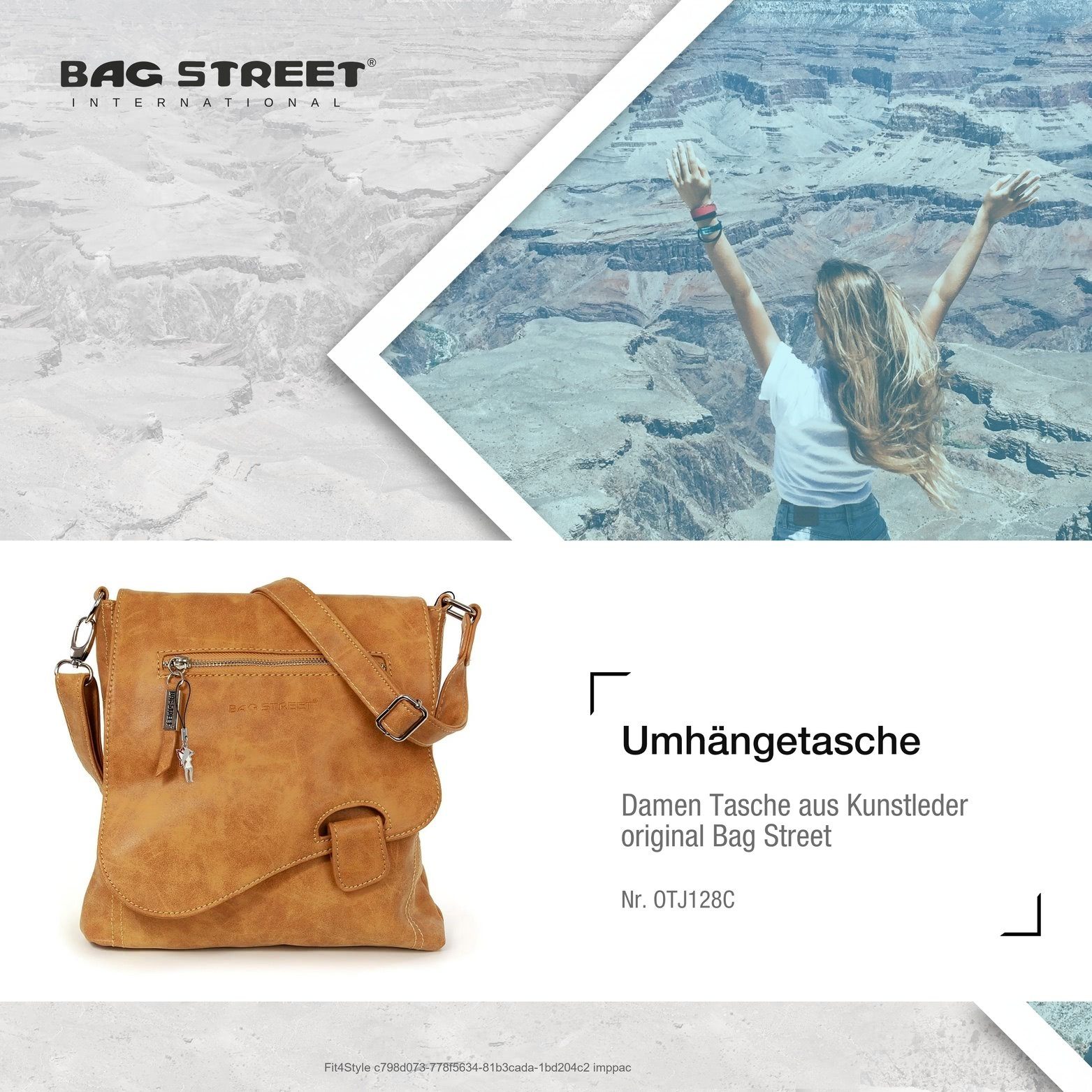 BAG STREET Umhängetasche Bag Street Kunstleder günstig online kaufen