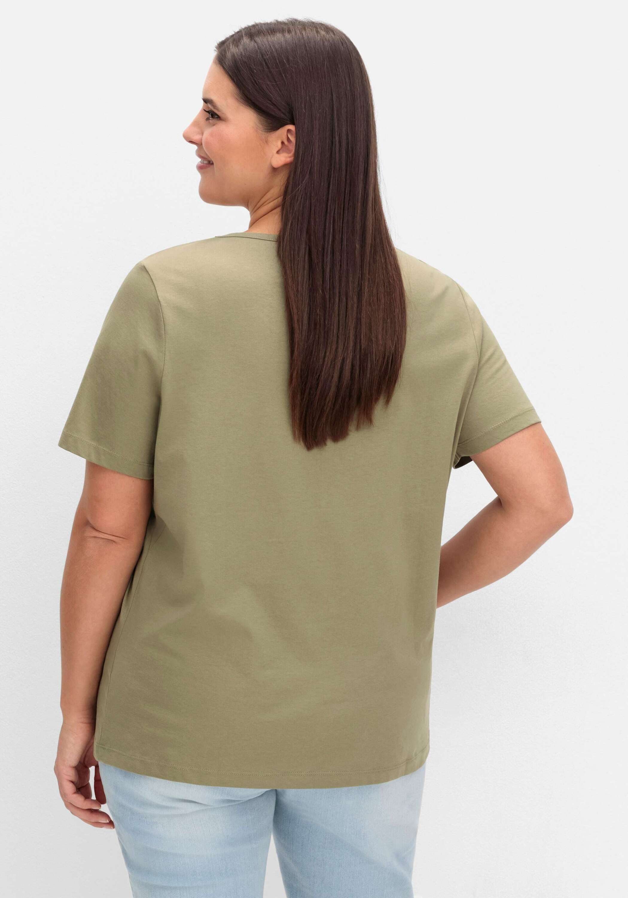 Sieh an! T-Shirt Rundhals-Shirt Kurzarm günstig online kaufen