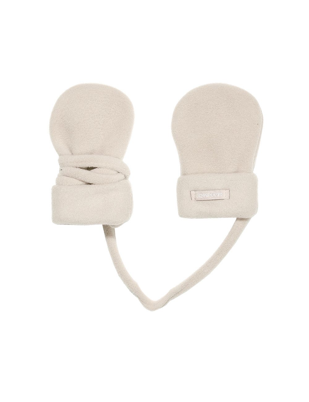 MAXIMO Fäustlinge BABY-Fausthandschuhe, Band ohne Daumen, Fleece (2-St)