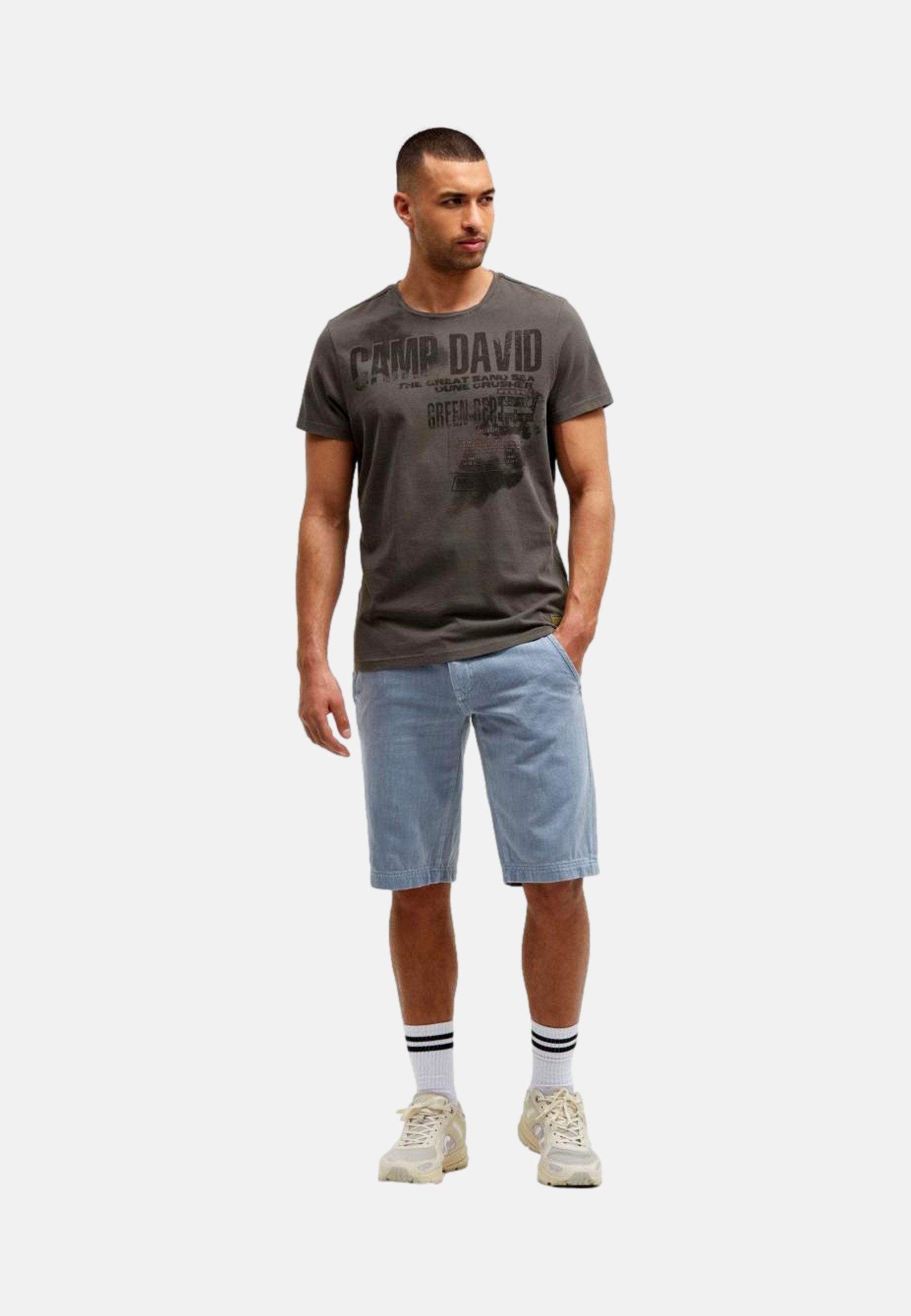 CAMP DAVID Chinoshorts Chinoshorts Dune Crusher kurze Hose (1-tlg)