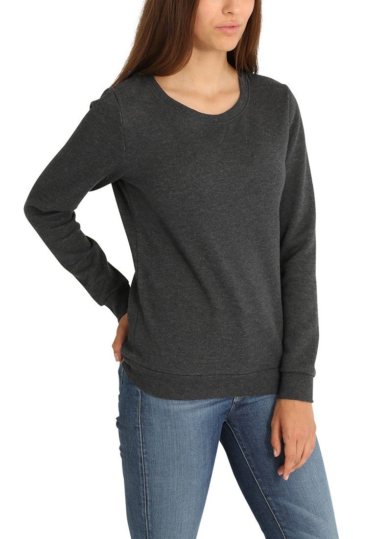 DESIRES Sweatshirt Vicky O-Neck Sweatpullover mit Fleece-Innenseite