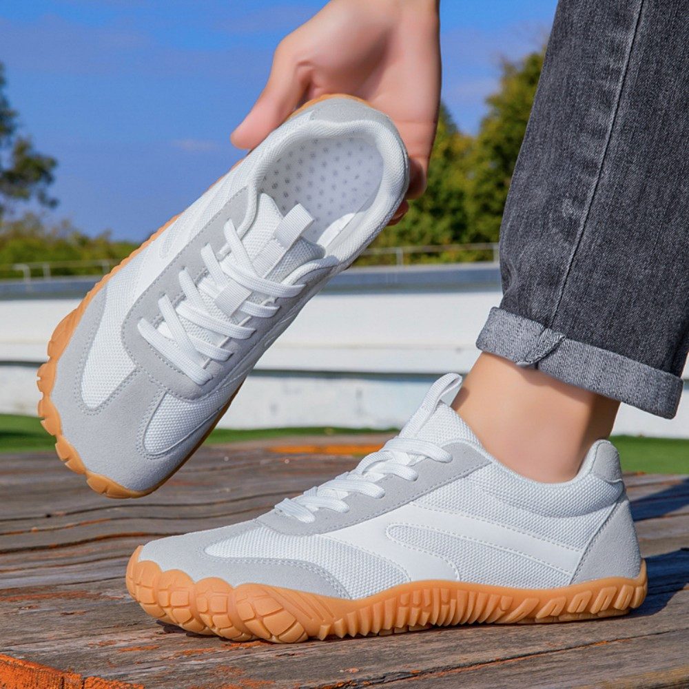 HUSK'SWARE Barfußschuh (Unisex Barfußschuhe für Paare, breite Zehenbox, leichte Freizeitschuhe, Unisex Barfußschuhe für Paare, breite Zehenbox, leichte Freizeitschuhe) rutschfeste Wanderschuhe, Fitnessschuhe für Alltag und Outdoor