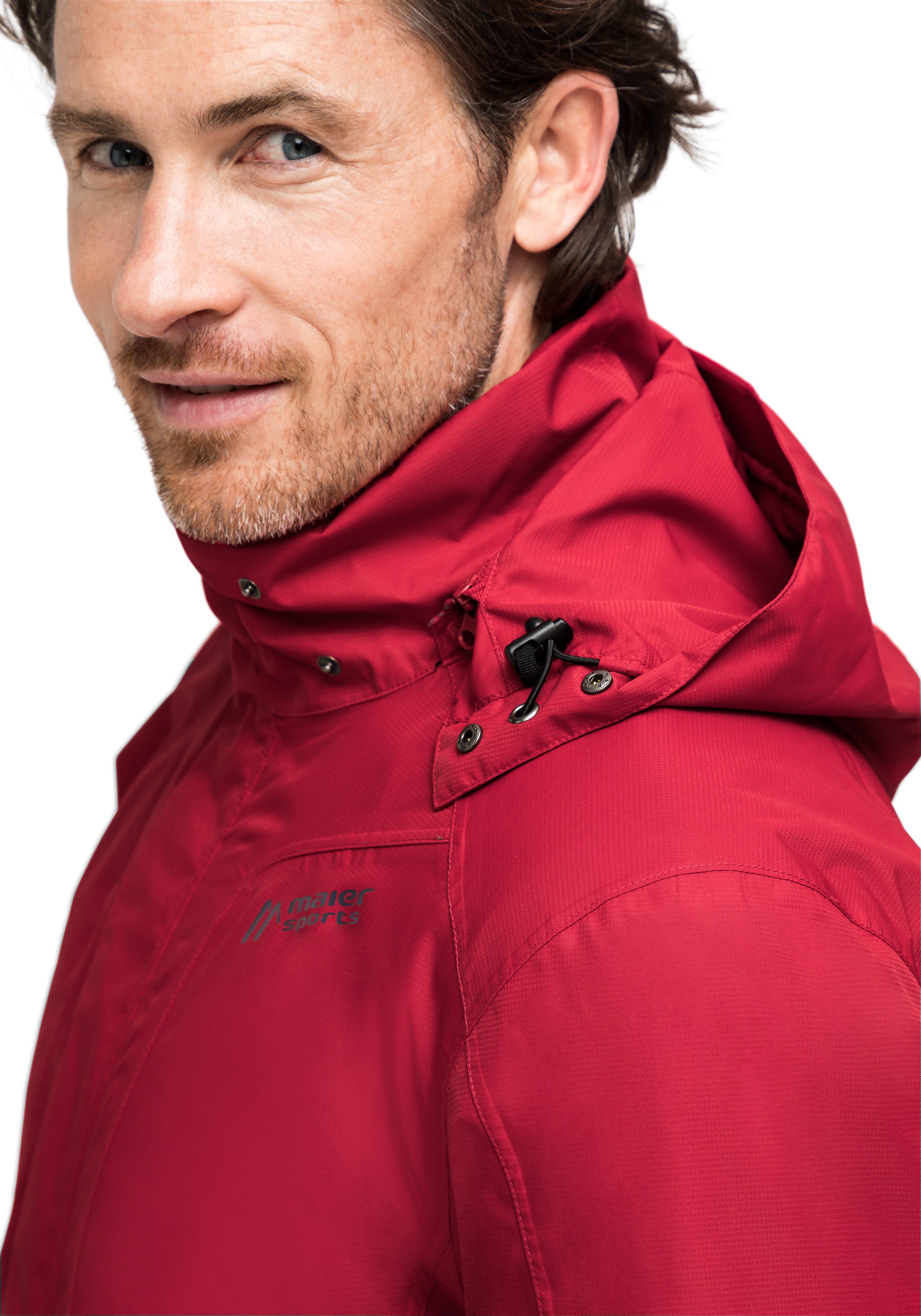 Maier Sports Funktionsjacke Metor Therm M Wattiert, wasserdicht, atmungsaktiv, mit Packaway