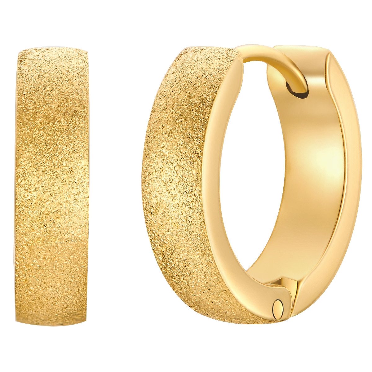 Eastside Paar Creolen Set: ES476 (2-tlg), aus Edelstahl