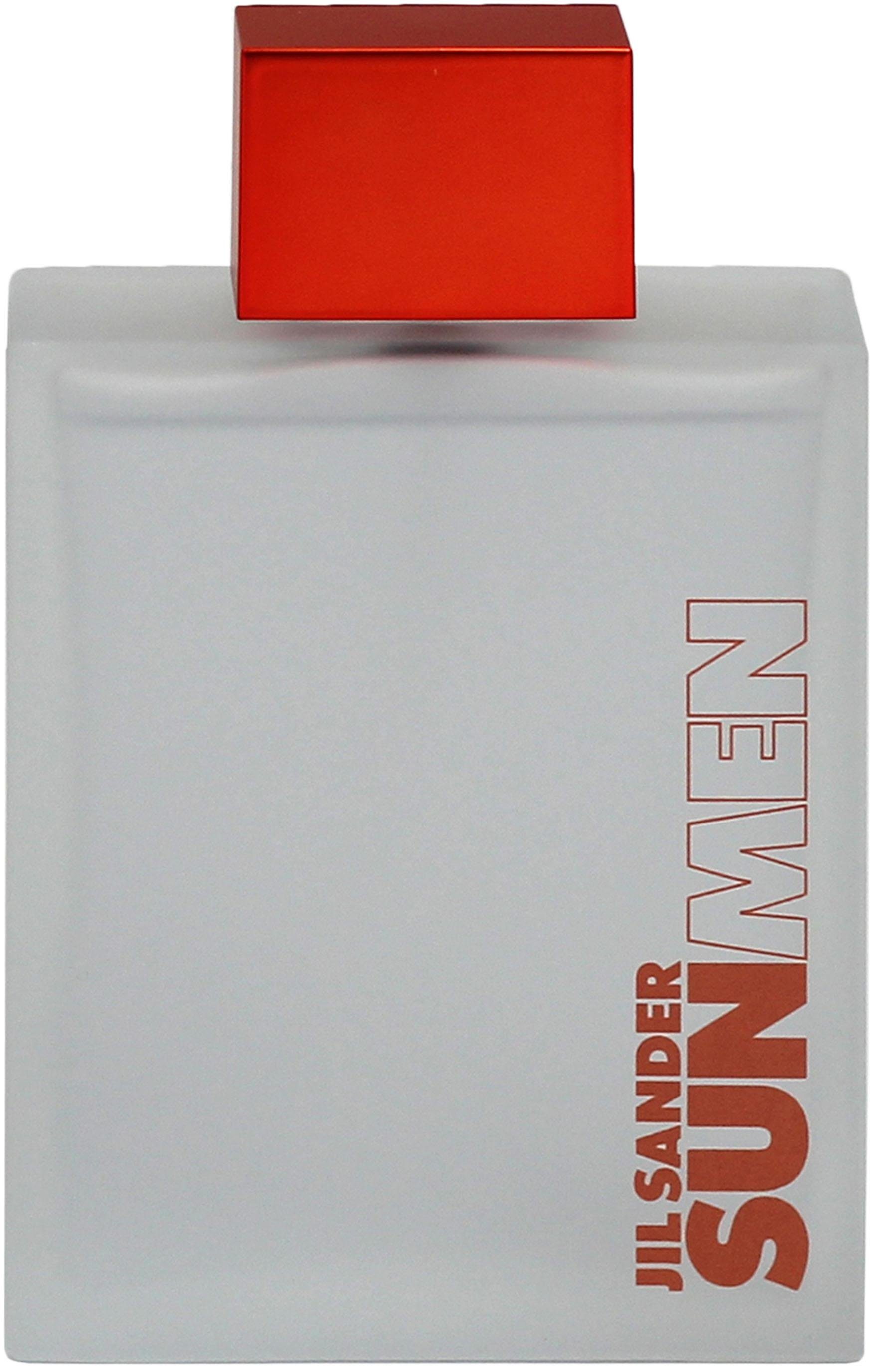 JIL SANDER Eau de Toilette Sun Men, mit warmen, würzigen Aromen in Herz- und Basisnote