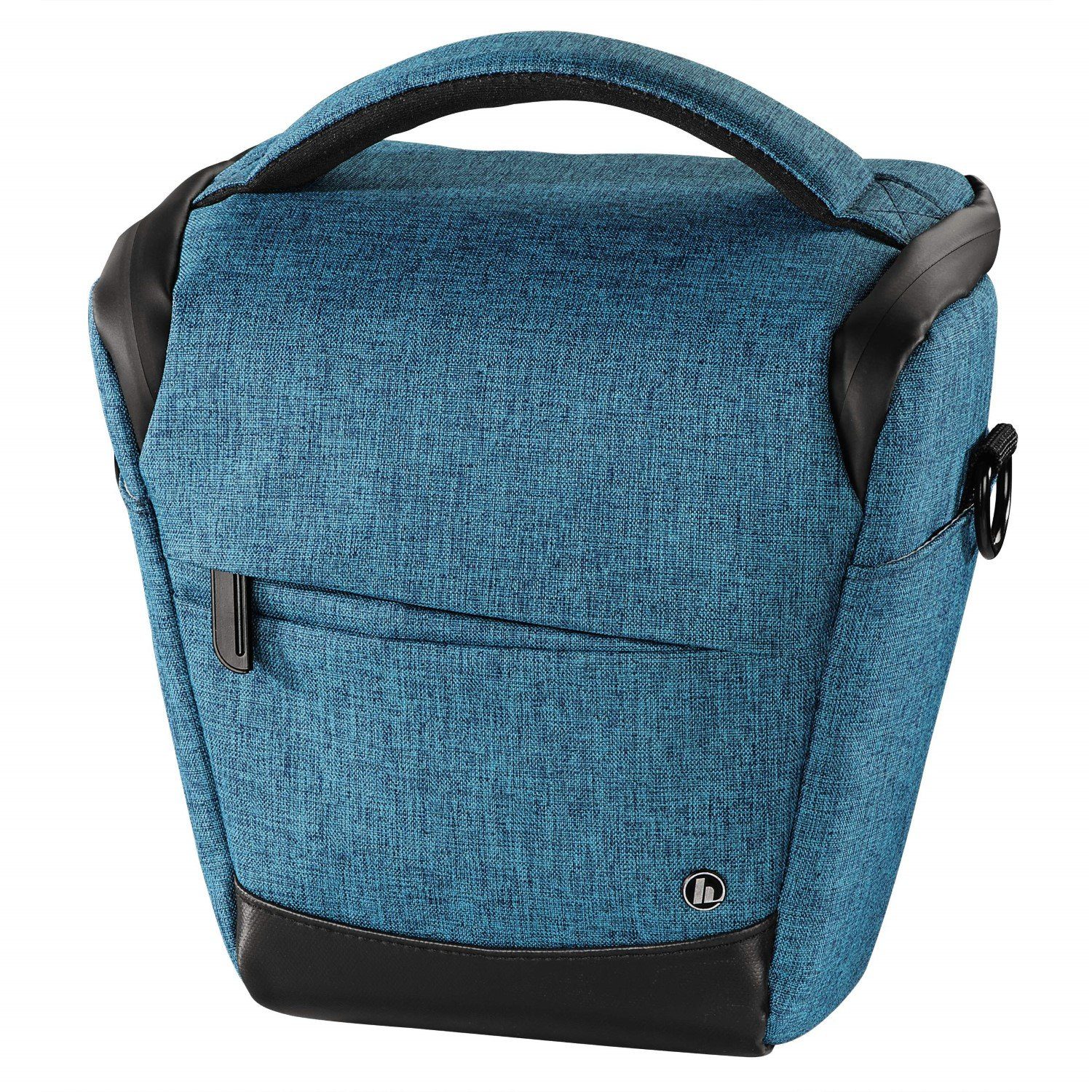 Hama Kameratasche Kamera-Tasche Colt 110 Trinidad Universal Hülle Blau, Case Schultergurt Tragegriff Zubehör-Fächer DSLR Kamera Systemkamera