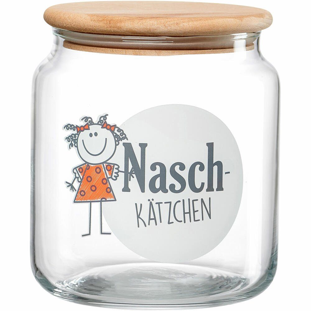 Ritzenhoff & Breker Vorratsdose Best Friends Naschkätzchen 1.1 L, Glas