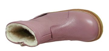 Angulus Angulus Winter Tex Boots Stiefel 2027 Leder Wolle Schuhe rose Schnürstiefelette