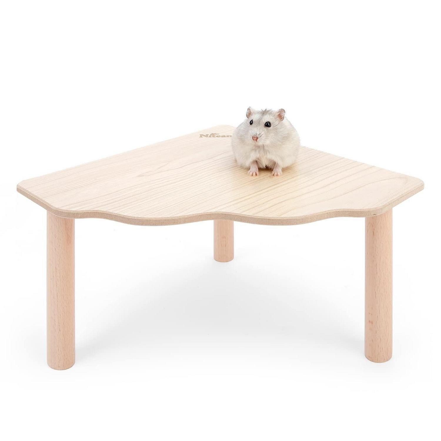 LuxusKollektion Tier-Intelligenzspielzeug Holz Spielpodest Dreieck Höhe 16cm, Holz, (1-tlg)