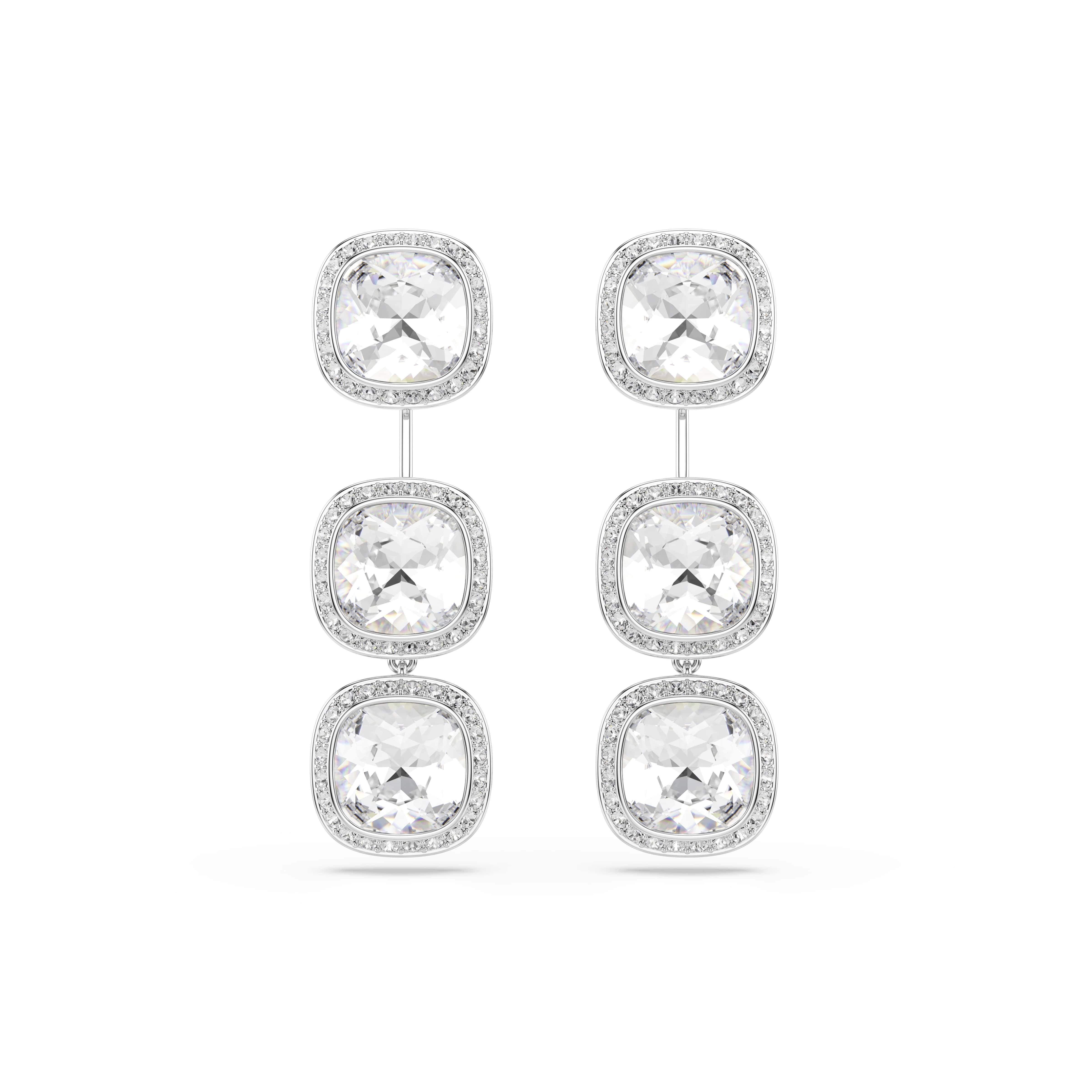 Swarovski Paar Ohrstecker Schmuck Geschenk UNA Ohrringe, mit Swarovski® Kristall