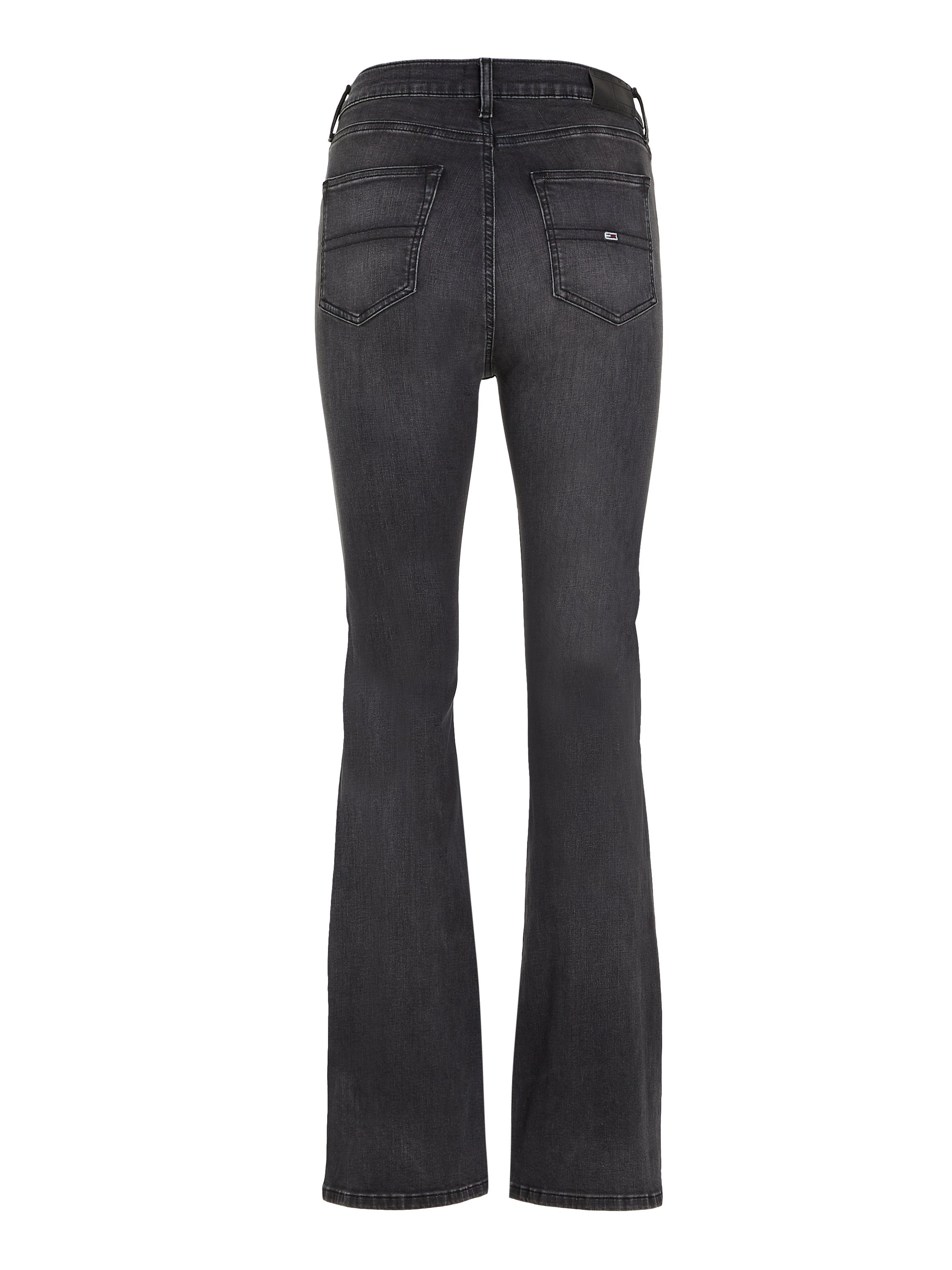 Markenlabel Jeans Sylvia Bequeme black30 Tommy mit Jeans