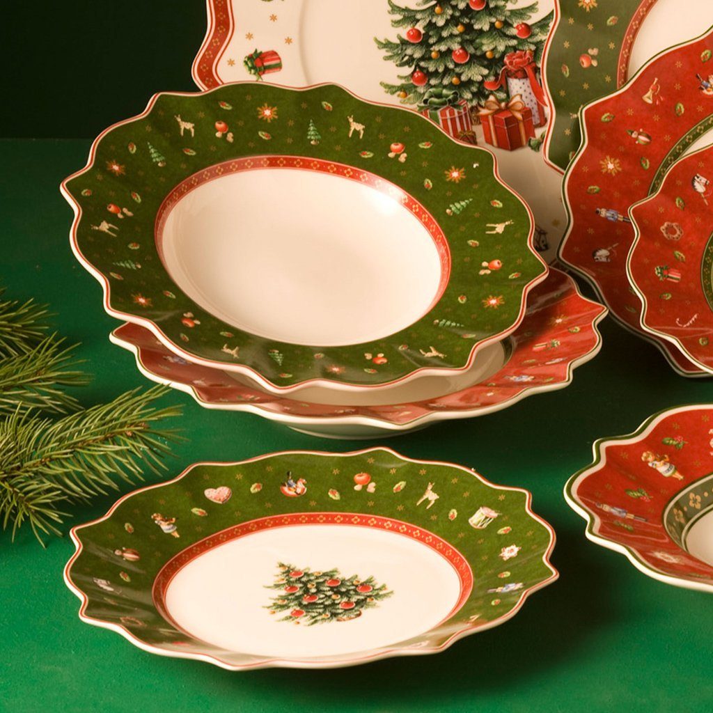 Villeroy & Boch Frühstücksteller Toy's Delight Fruehstuecksteller, (1 St), Premium Porcelain, 1 Stck, Handwäsche,mikrowellensicher, Made in Germa