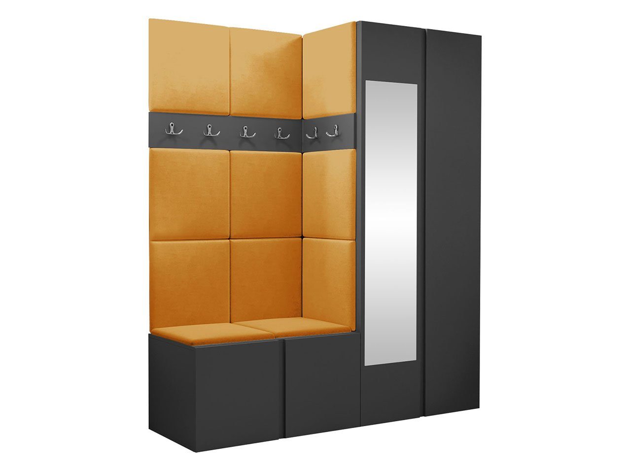 MIRJAN24 Garderoben-Set Orion XII, (Komplett-Set, Schrank, günstig online kaufen