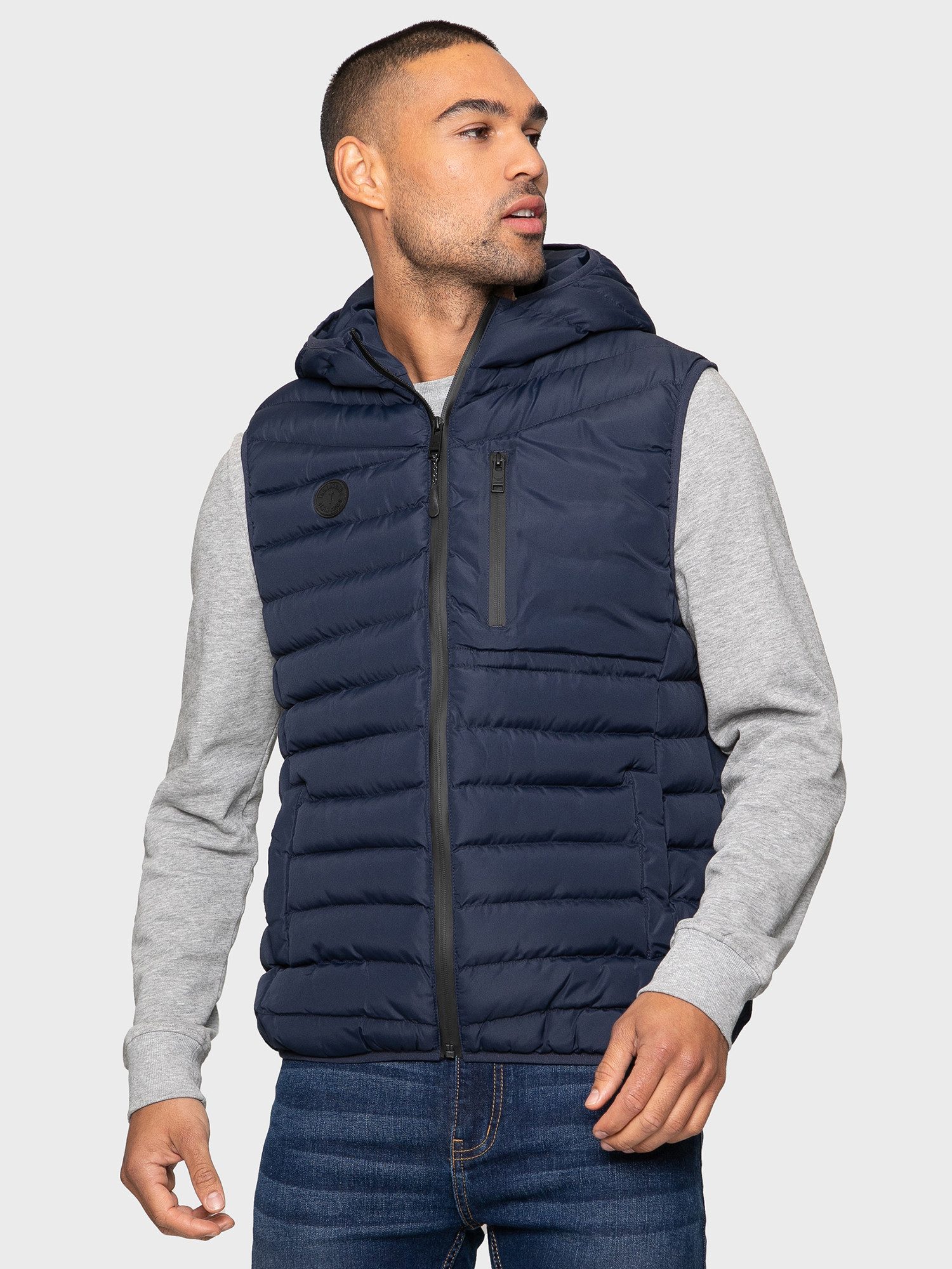 Threadbare Softshellweste THB Jacket Gilet Horsley (1-tlg) mit funktioneller Kapuze