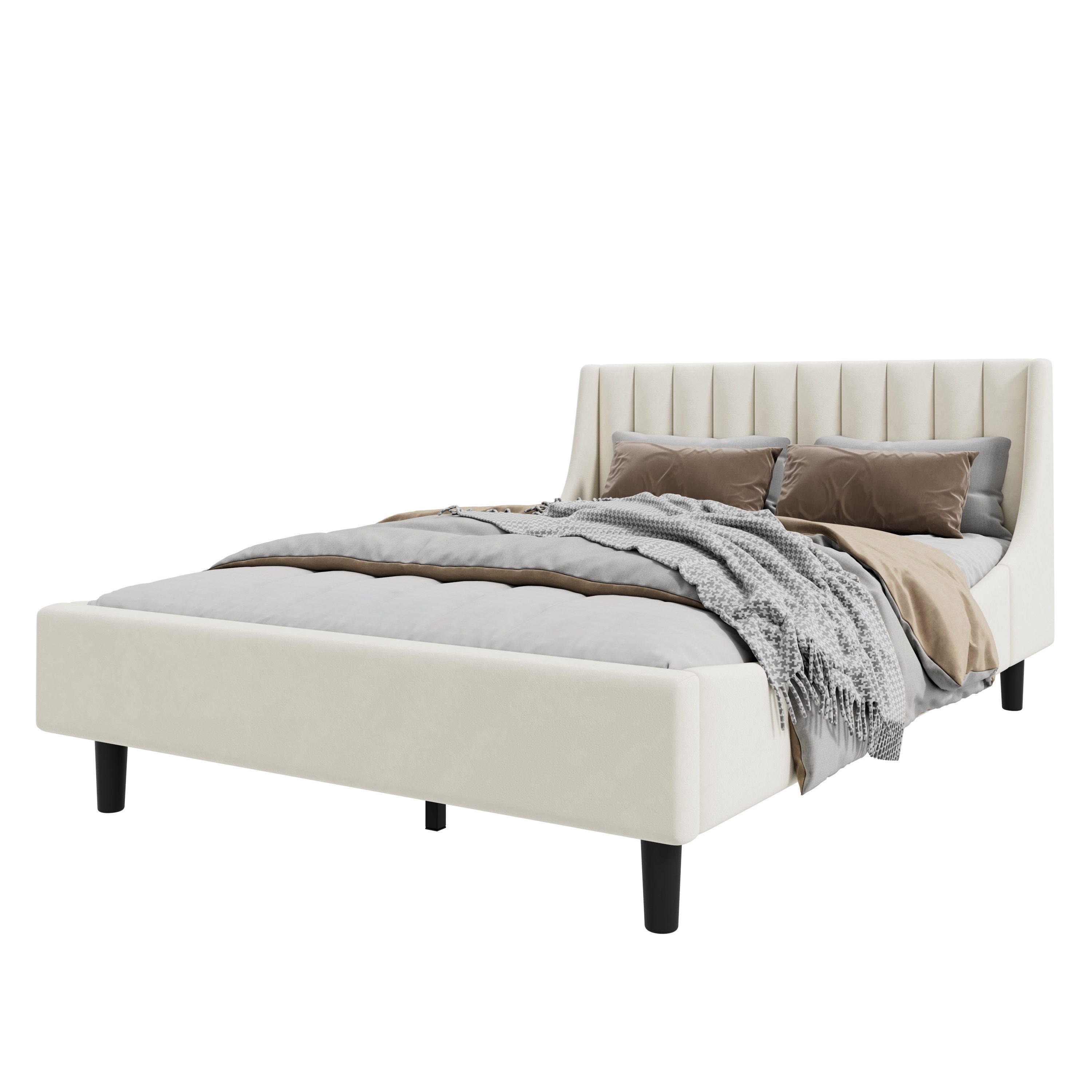 HAUSS SPOLE Polsterbett 140x200cm, mit Lattenrost günstig online kaufen