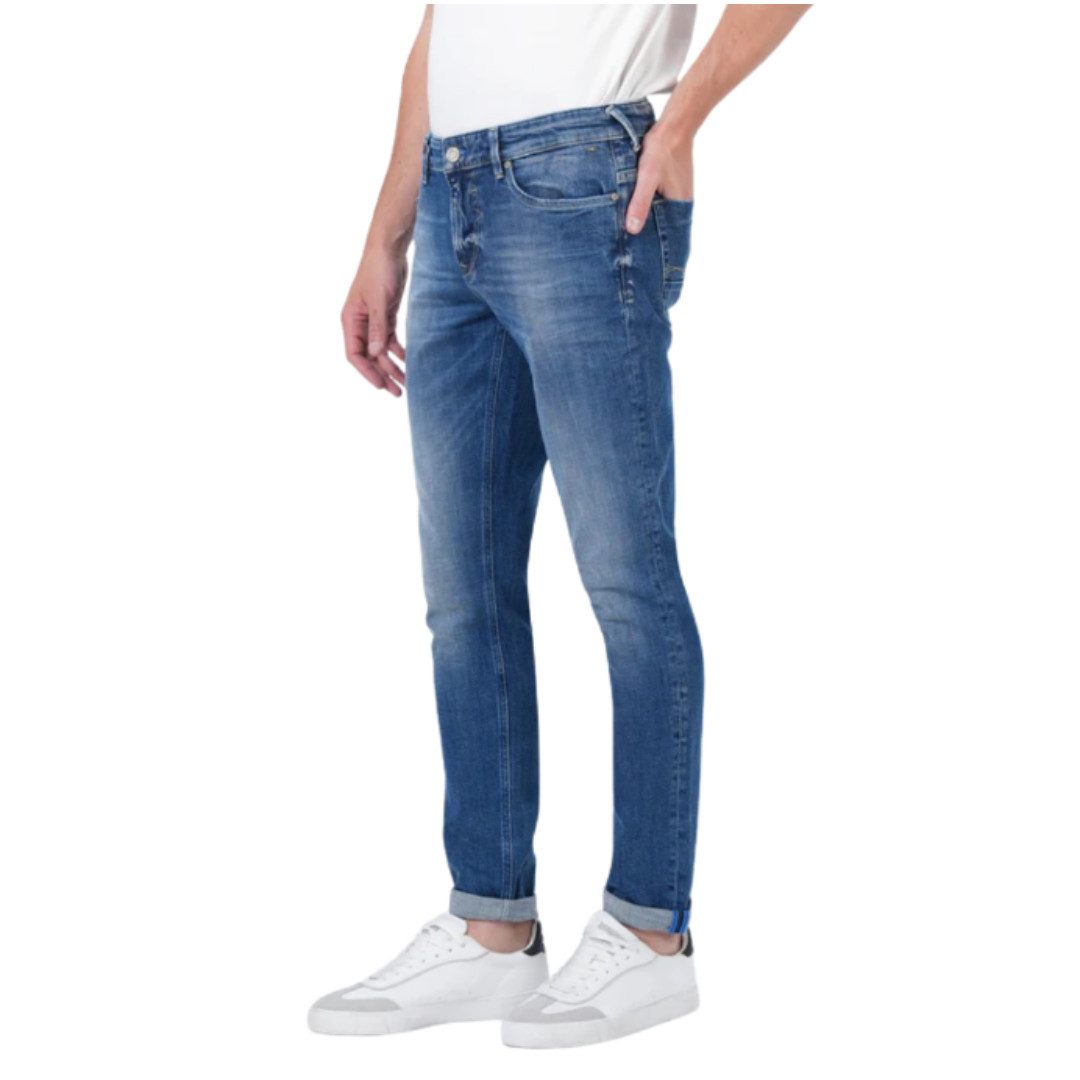 Miracle of Denim Slim-fit-Jeans Marcel Emotion Blue 5-Pocket Style