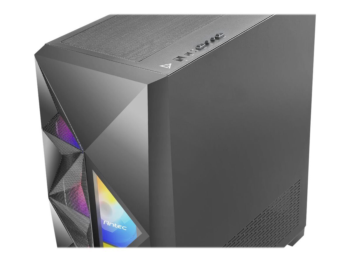 Antec PC-Gehäuse ANTEC Geh Gamer Dark Fleet DF800 FLUX Midi Tower schwarz retail