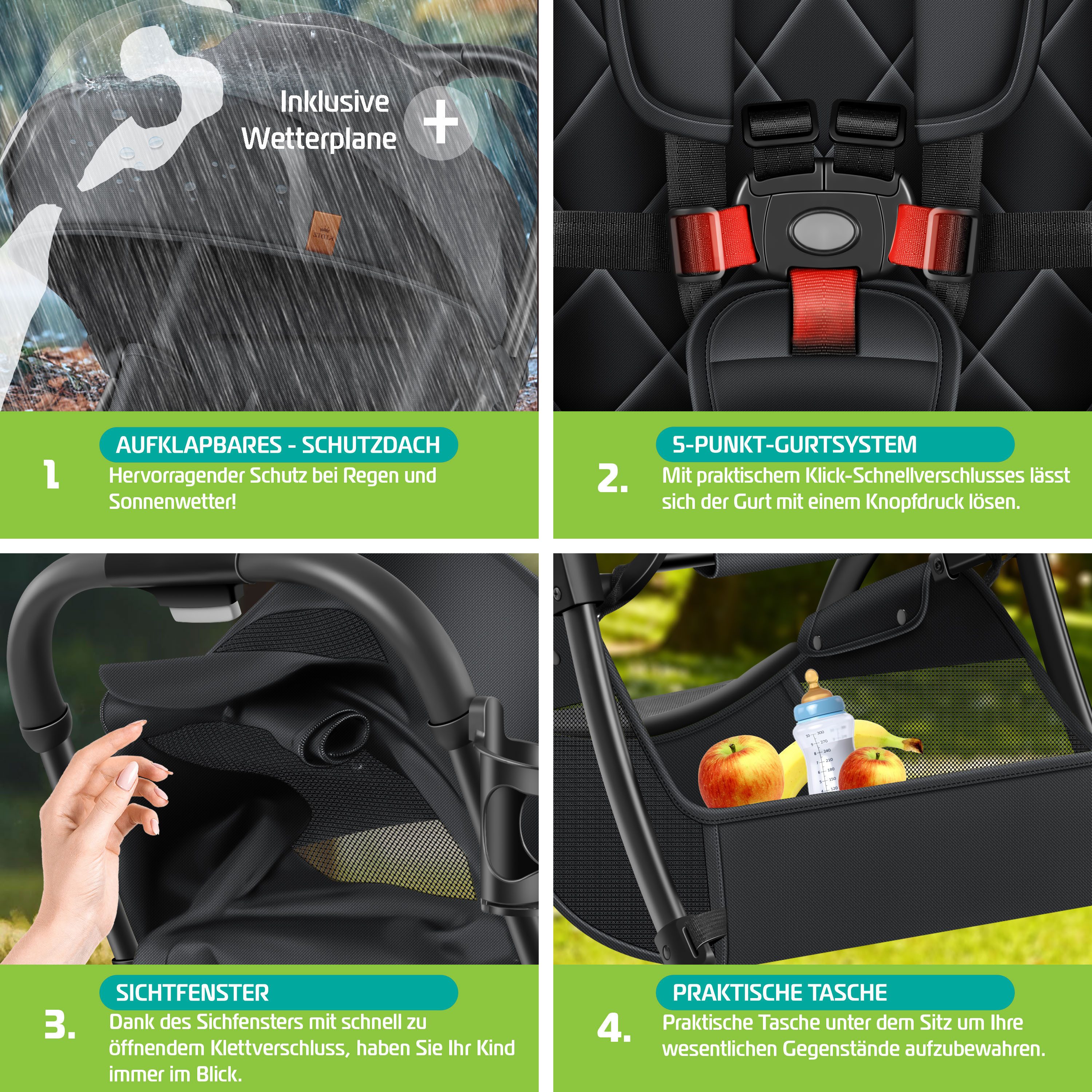 KIDIZ Sportwagen Buggy - Bild 4