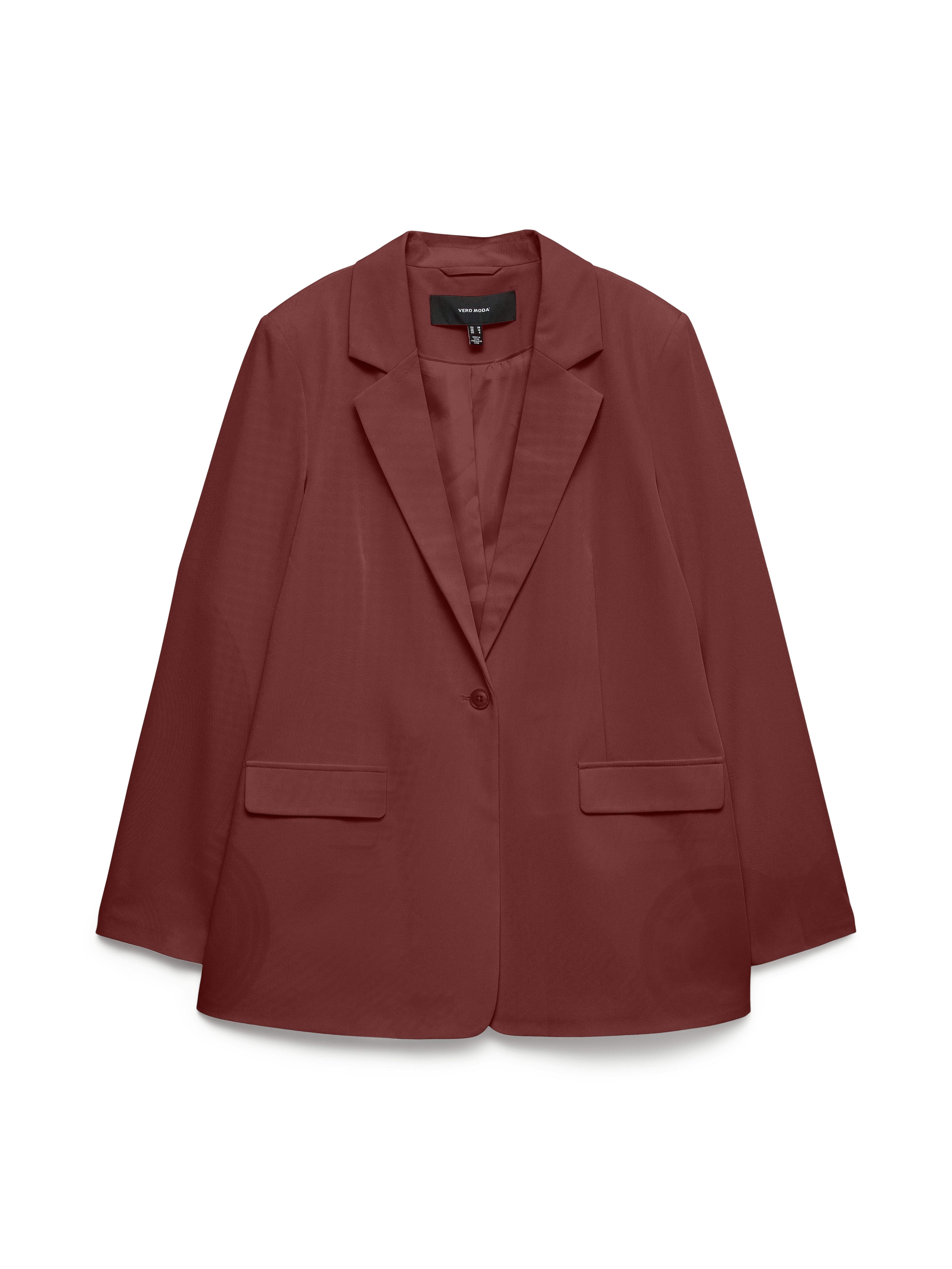 Vero Moda Longblazer VMZELDA LS LOOSE BLAZER NOOS lässige Form, 1-Knopf Ver günstig online kaufen