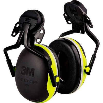 3M Kapselgehörschutz Kapselgehörschützer X4 mit Helmbefestigung, mit Helmbefestigung