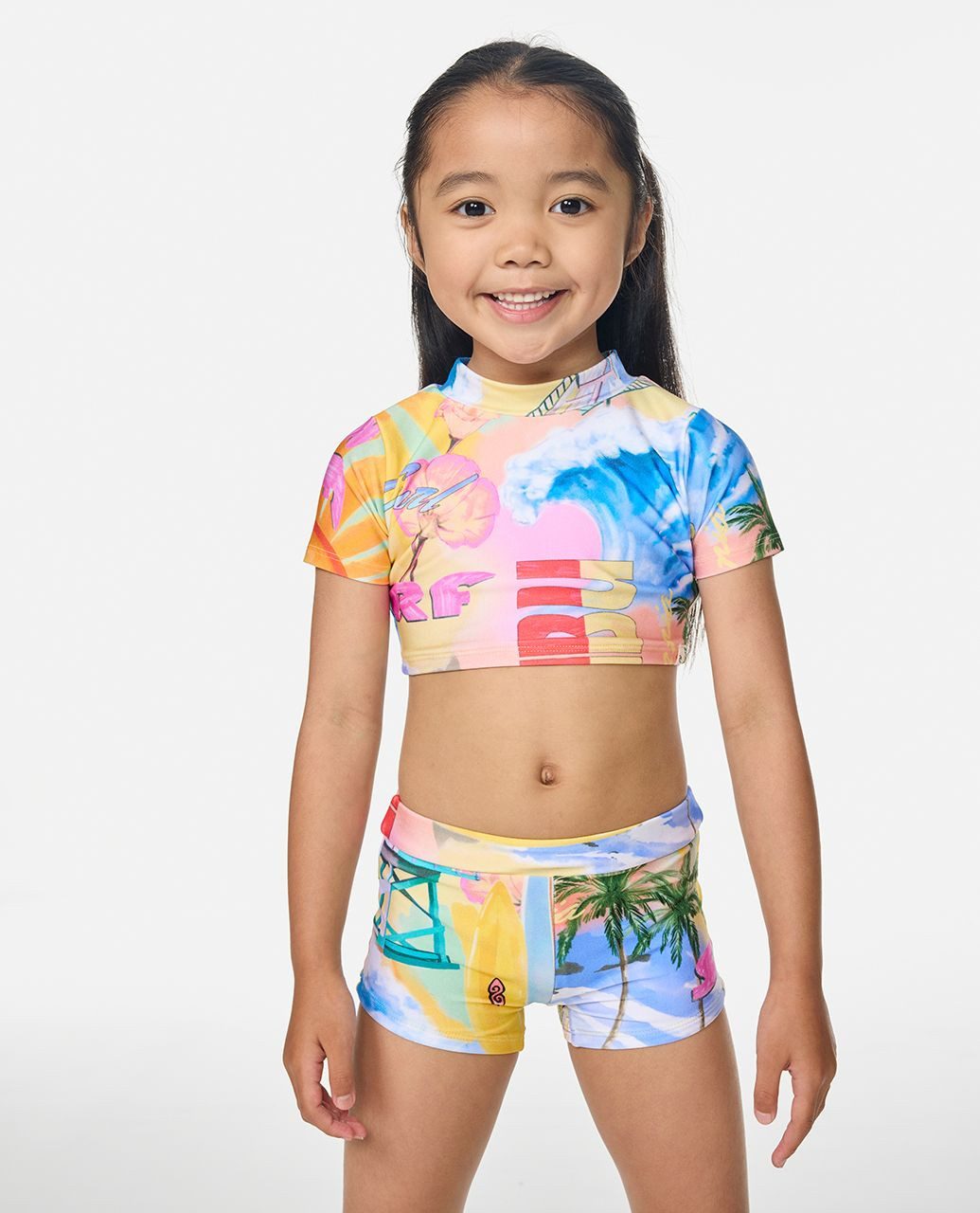 Rip Curl Bustier-Bikini Malibu Swim Set Girl