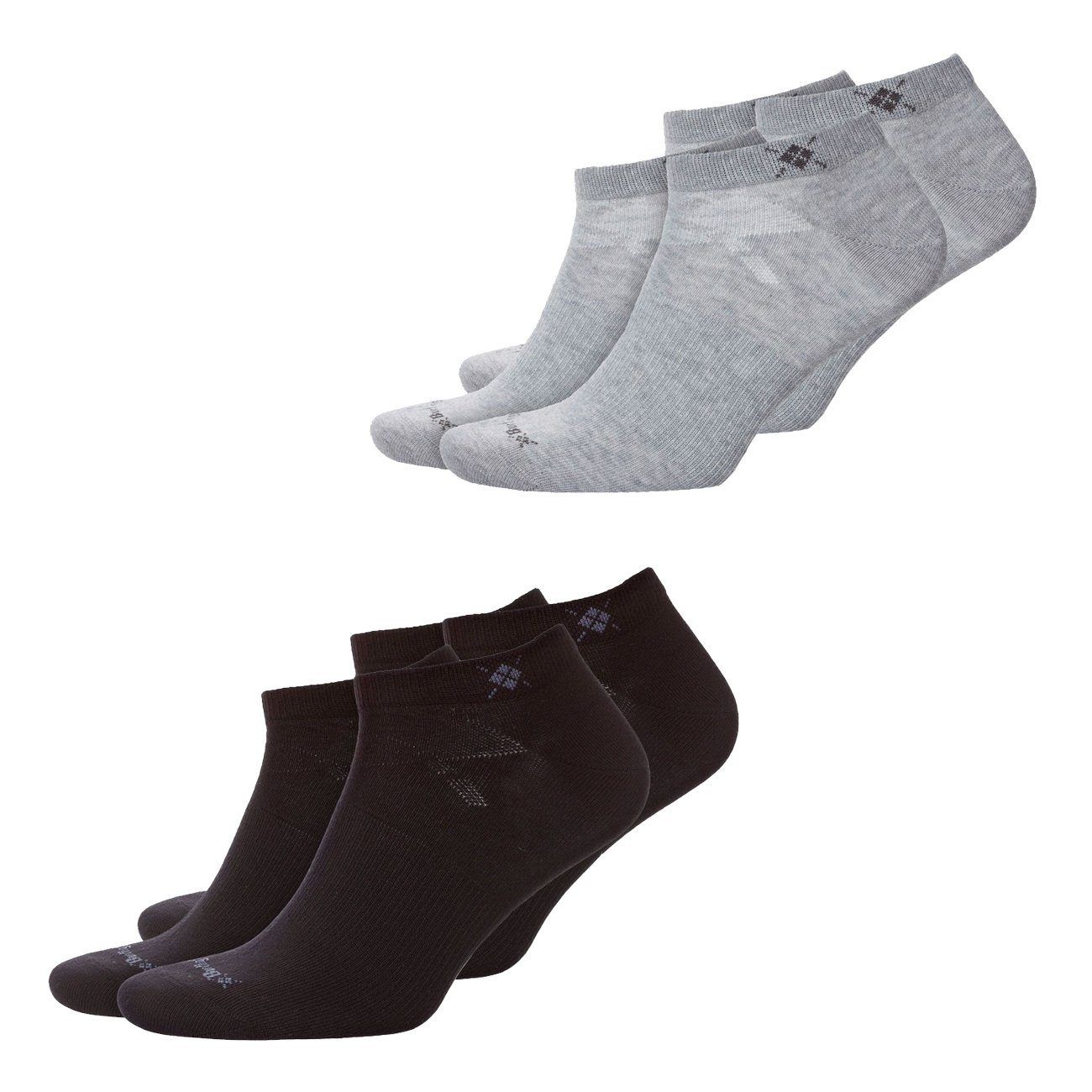 Burlington Sneakersocken Everyday 4er Pack (4-Paar) aus Baumwollmix im 4er  6er 8er Multipack, Ganzjahresqualität aus gekämmter Baumwolle