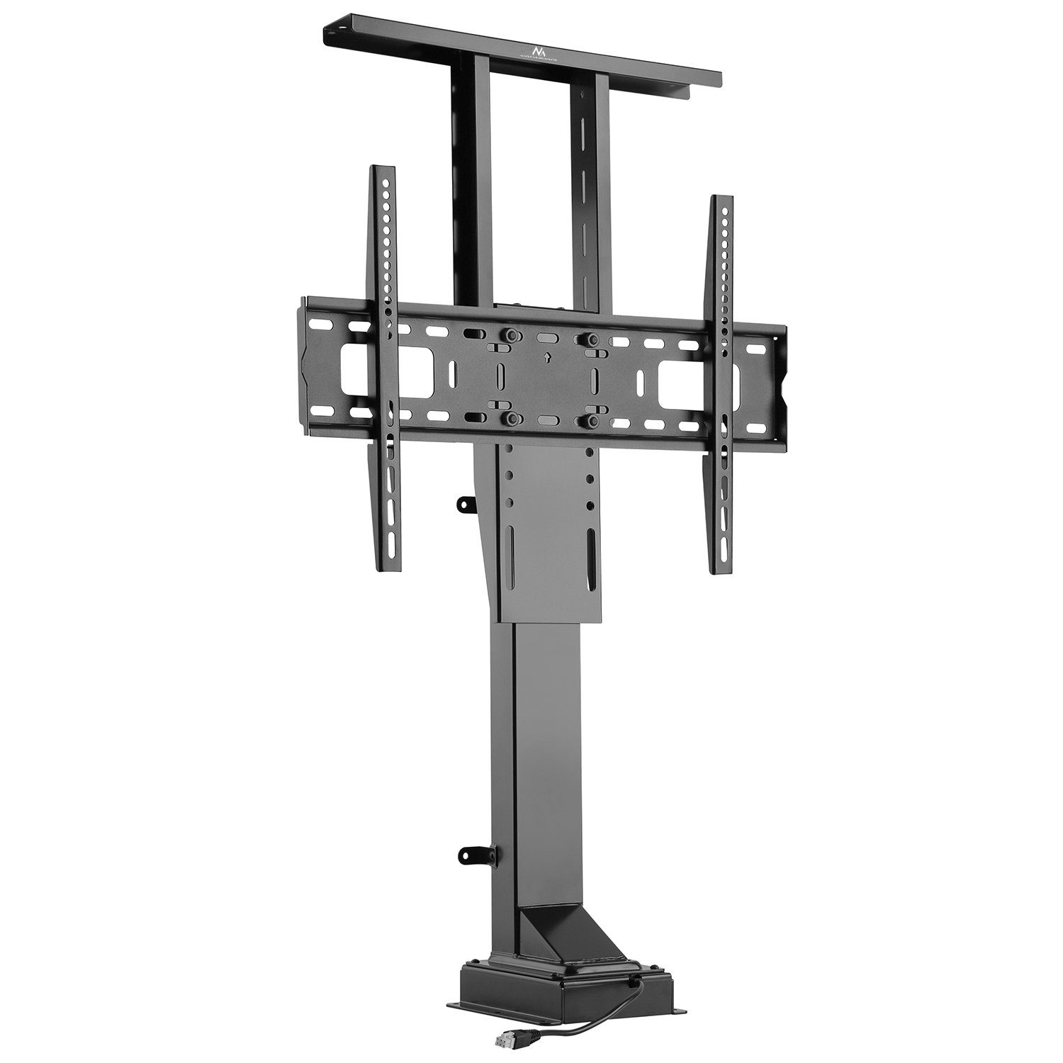 Maclean TV-Standfuß MC-866 Motorisierter TV Lift für Fernseher 37-65", (bis 65,00 Zoll, Automatische Höhenverstellung 68 - 158 cm)