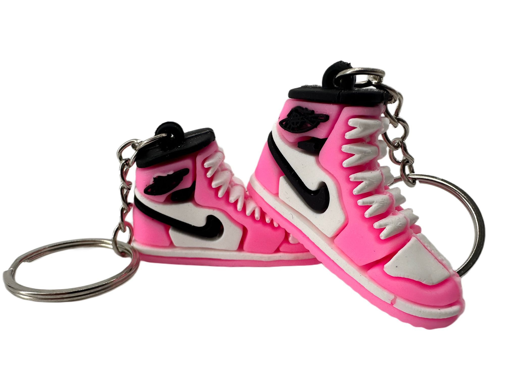 soma Schlüsselanhänger Schlüsselanhänger Kinder Mini Nike Sneaker rosa, Schlüsselanhänger Haustierschlüsselanhänger Geschenk Hund Frau Herren