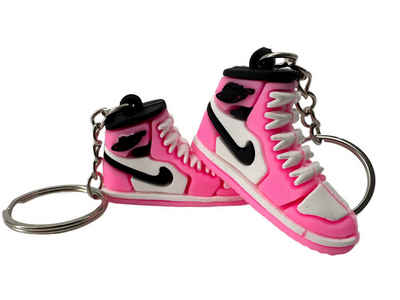 soma Брелки Брелки Kinder Mini Nike Sneaker rosa, Брелки Haustierschlüsselanhänger Geschenk Hund Frau Herren