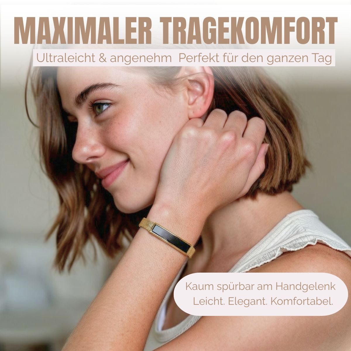 fontastic Fitness-Tracker Fitness Tracker Armband LED Herzfrequenz Schlafanalyse Schrittzähler (Fitness Tracker, Magnet-Ladekabel, Silikon Wechselarmband), Fitness Tracker, Herzfrequenz, Schlafanalyse, Bluetooth