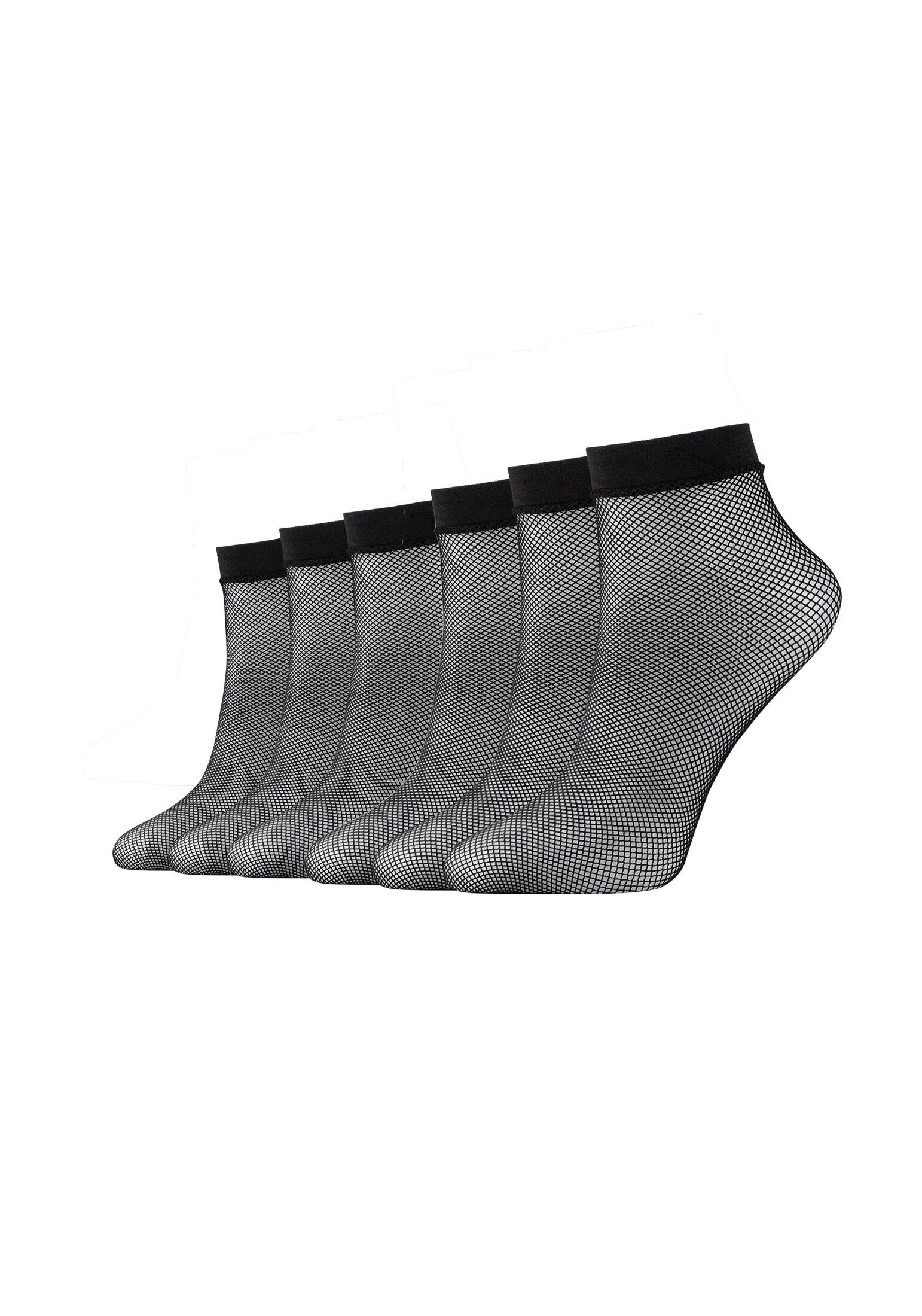 Camano Socken Socken 6er Pack black