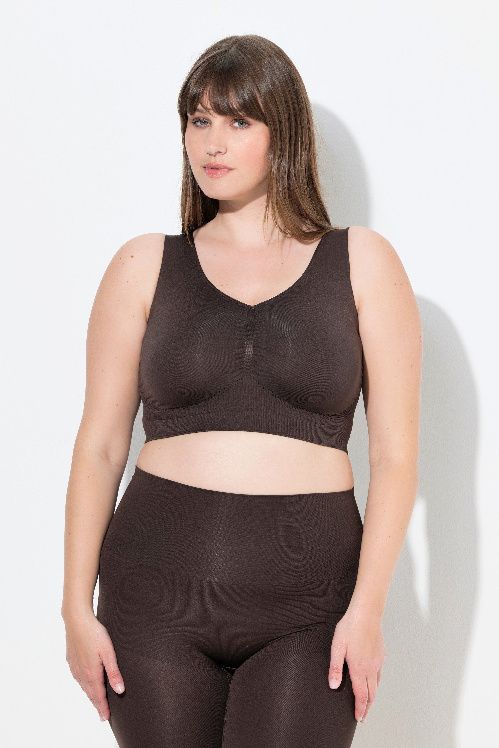 Ulla Popken Bustier Shaping-Bustier nahtlos ohne Verschluss