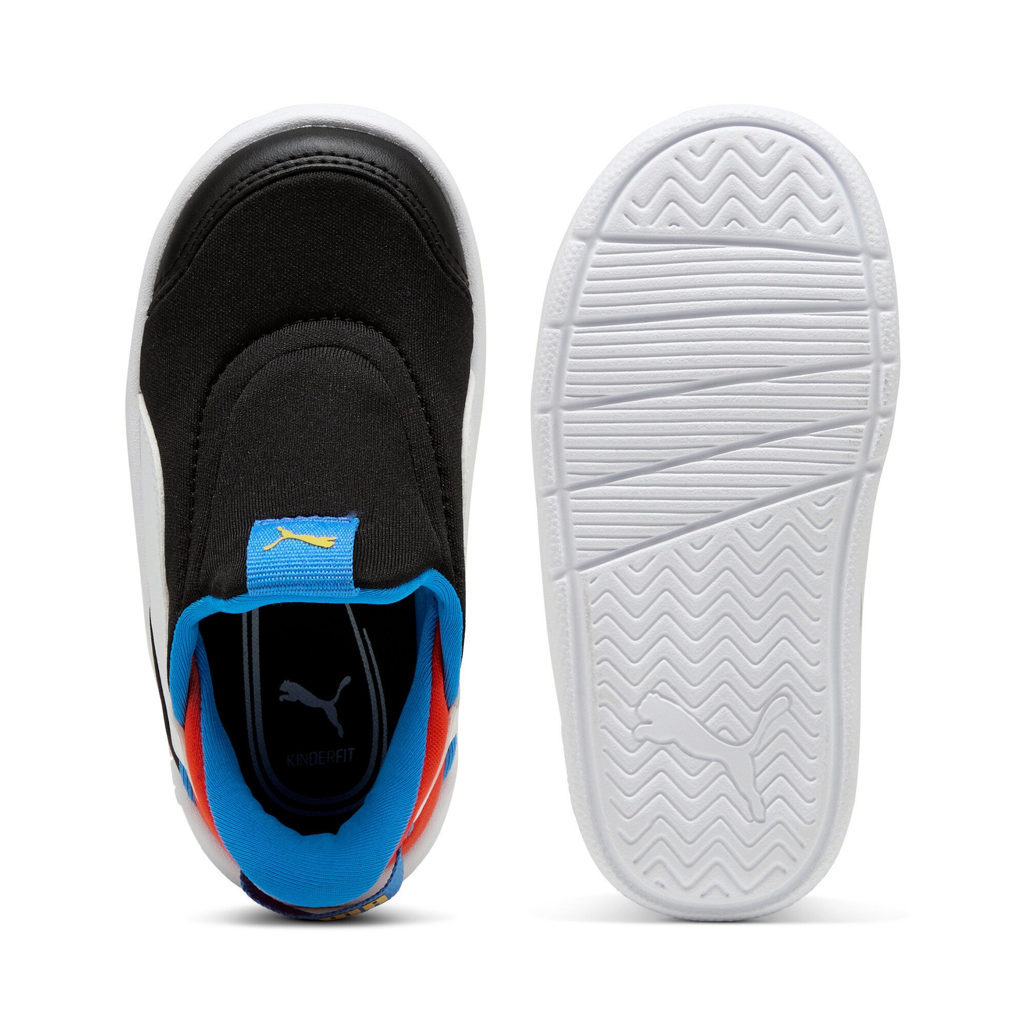 PUMA COURTFLEX V3 SLIPTECH INF Sneaker für vielseitige Aktivitäten, mit elastischem Neopren-Obermaterial