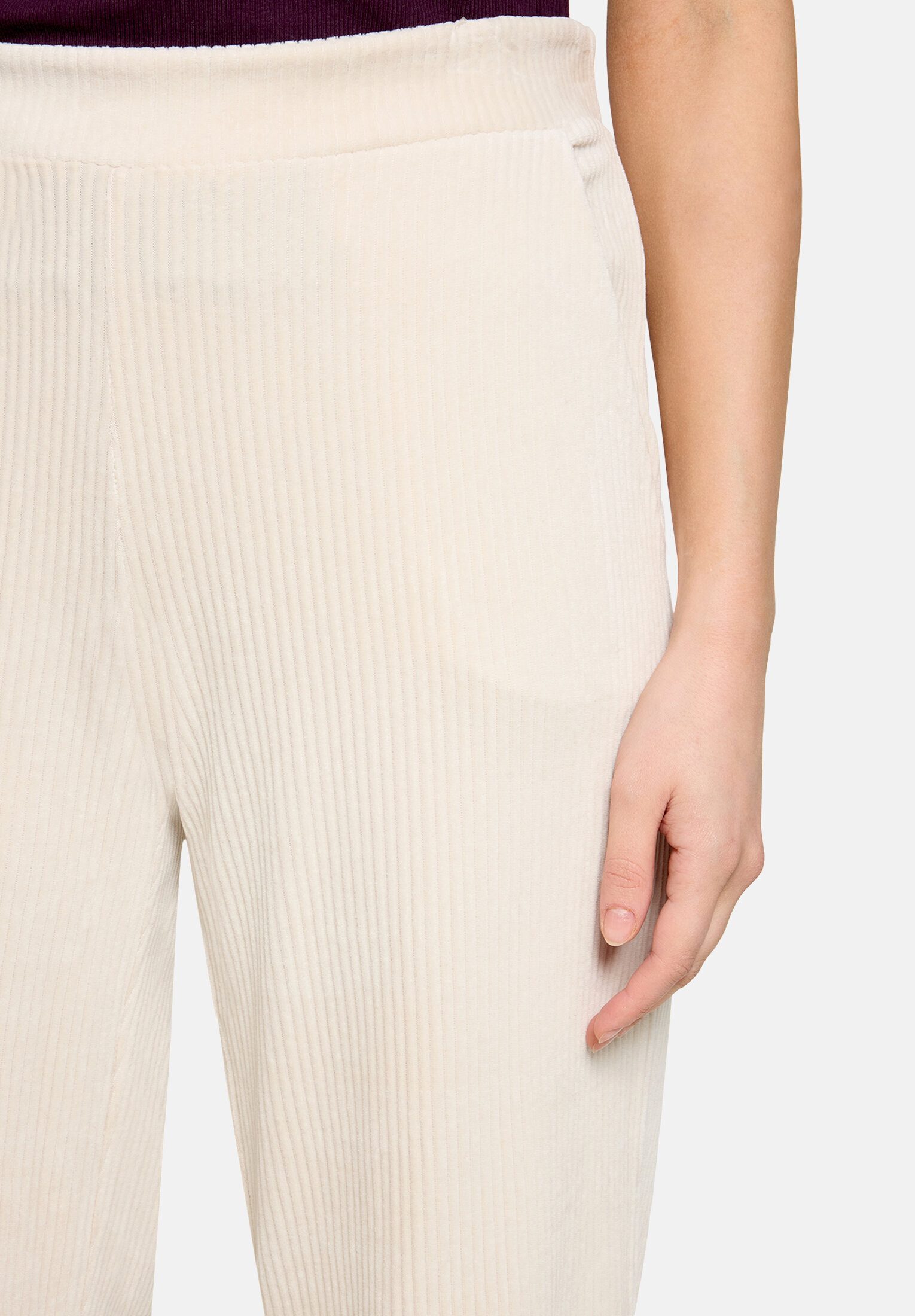 Cartoon Palazzohose Damen mit Gummizug