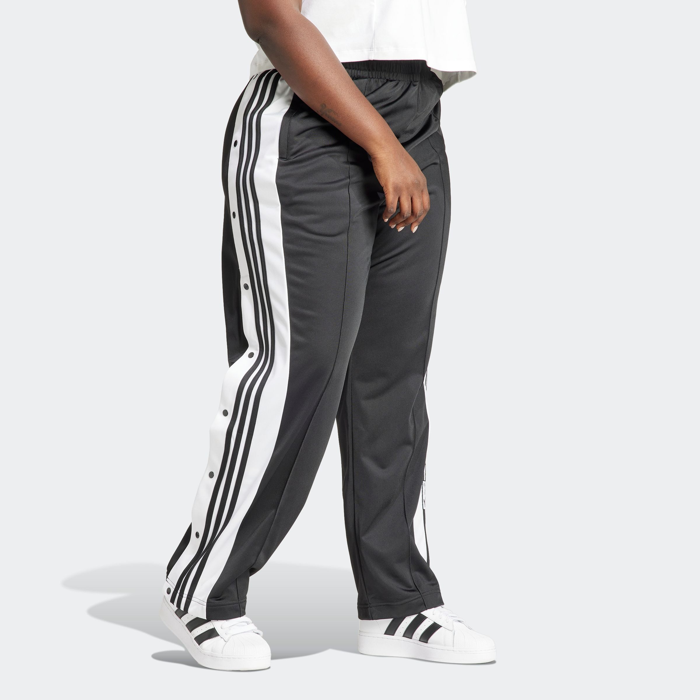 adidas Originals Sporthose ADIBREAK PANTS (1-tlg) Knopfhose, Knopfleiste am Bein