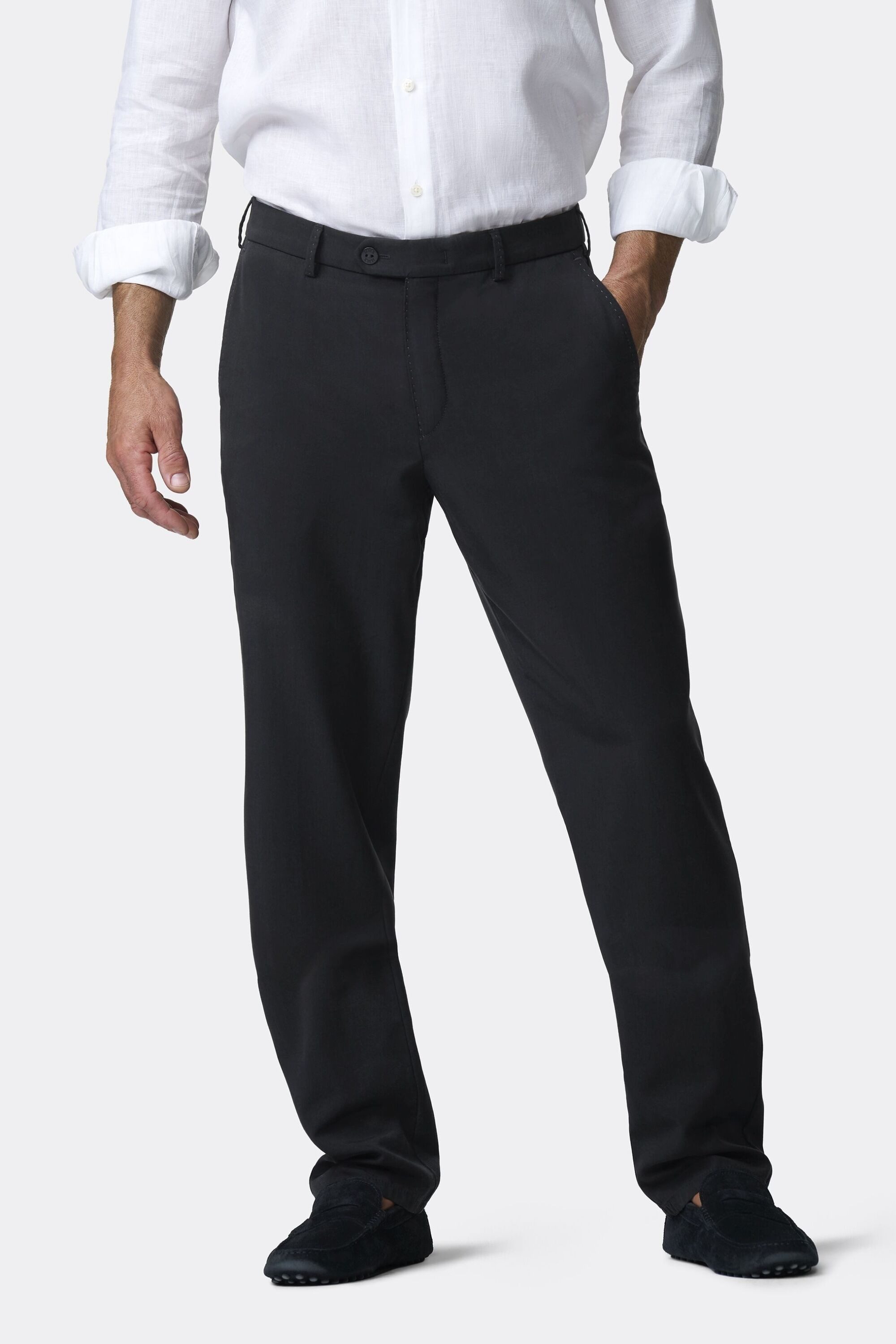 MMX Chinohose (1-tlg) gerade geschnitten, leicht